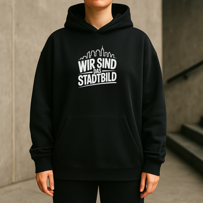 Wir sind das Stadtbild - Oversized Hoodie