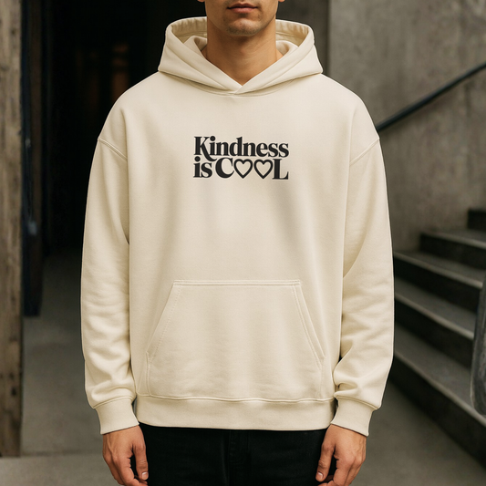 Kindness Is Cool Logo - Oversized Hoodie