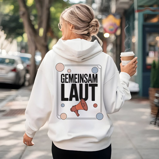 Gemeinsam laut - Oversized Hoodie