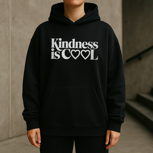 Kindness Is Cool Statement - Oversized Hoodie