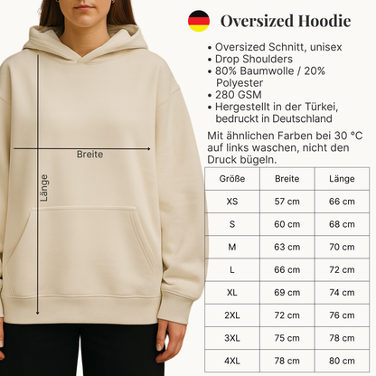 Gemeinsam laut - Oversized Hoodie