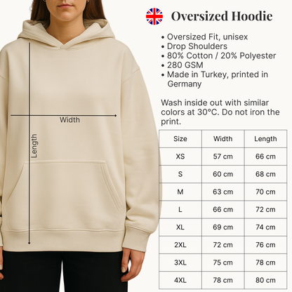 Gemeinsam laut - Oversized Hoodie
