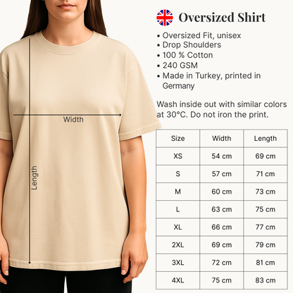 Kindness Is Cool Logo - Oversized Shirt